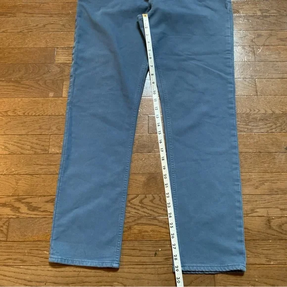 Mens Banana Republic Slim Fit Traveler Pant | 34 X 32 | Blue Shadow - Picture 9 of 9